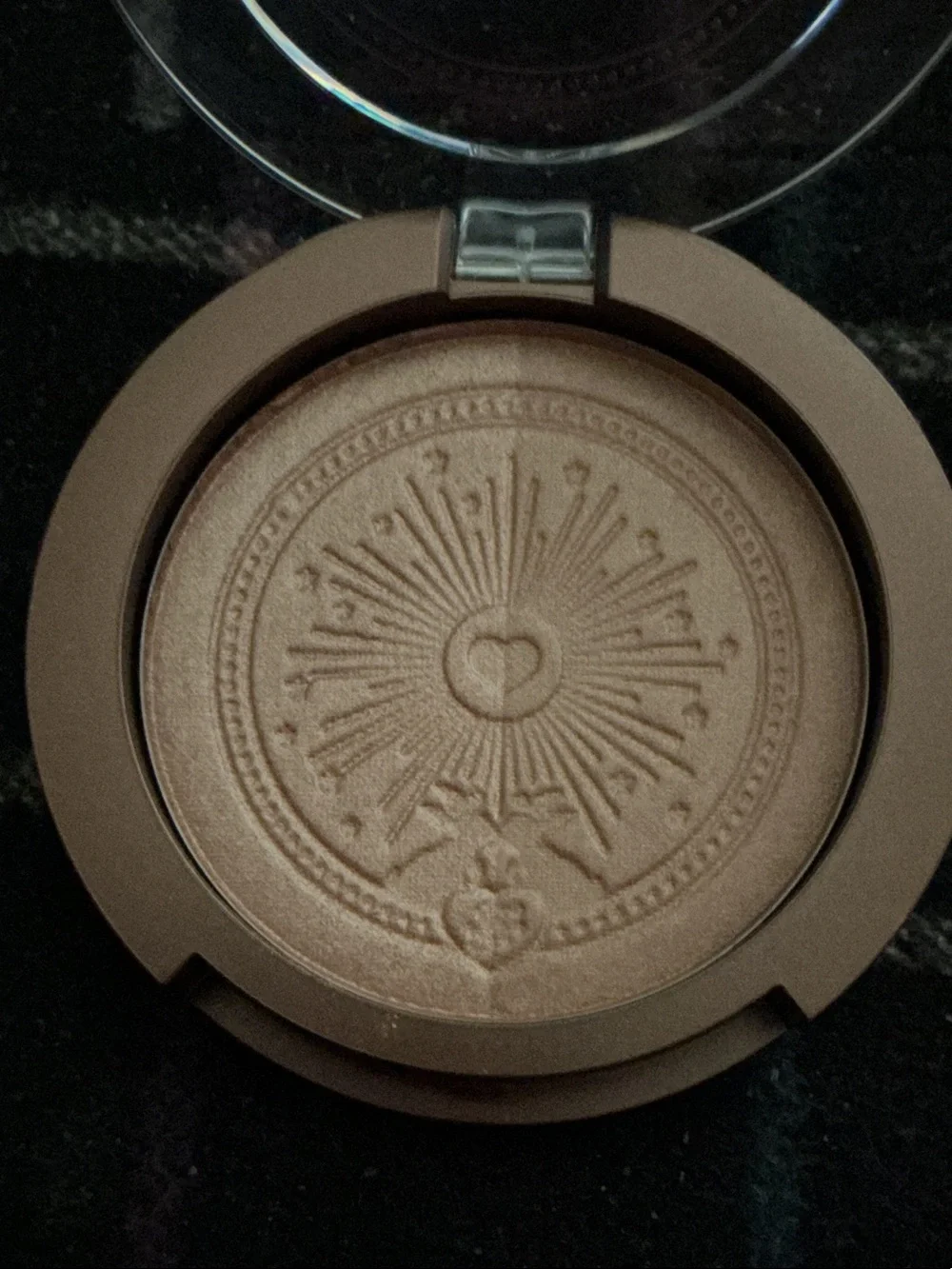 Too Faced Sun Bunny Blushing Bronzer - Deep Pink & Gold Accents